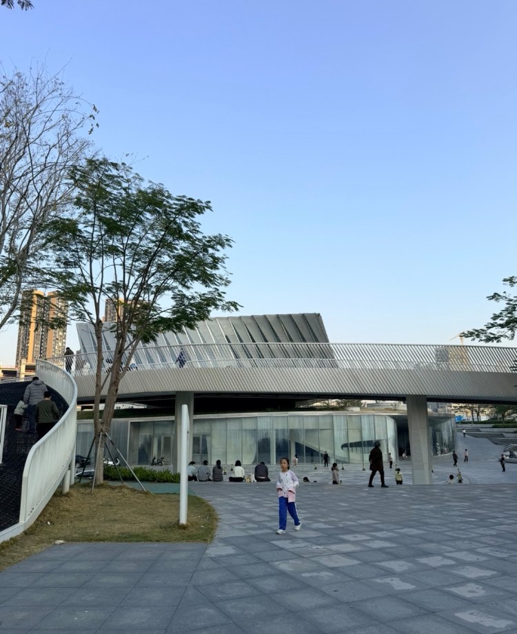 深圳宝安区华发冰雪世界极地绿洲展厅完工现场