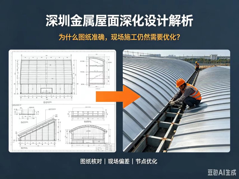 深圳金属屋面深化设计解析:为什么图纸准确,现场施工仍然需要优化?