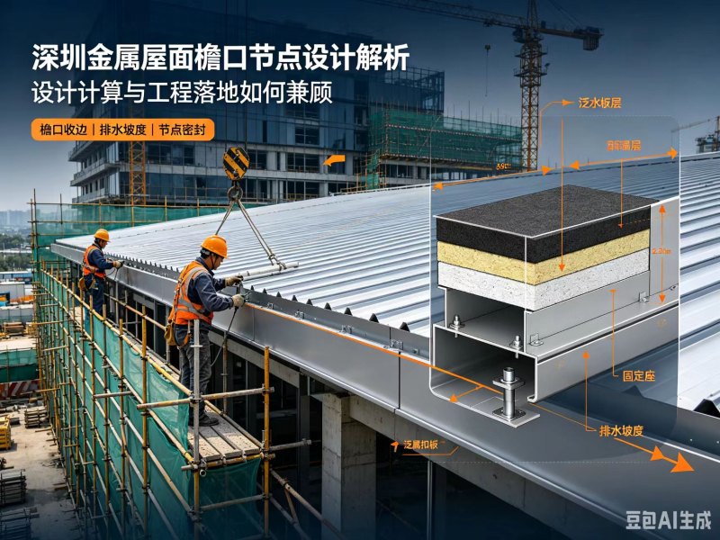 深圳金属屋面檐口节点设计解析:设计计算与工程落地如何兼顾