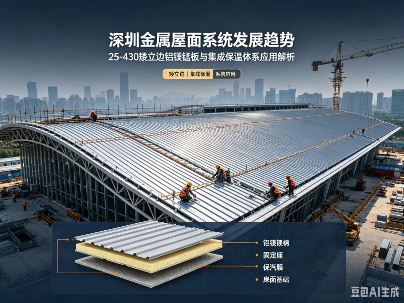 深圳金属屋面设计图集解析:65-430铝镁锰板系统构造原理与工程应用