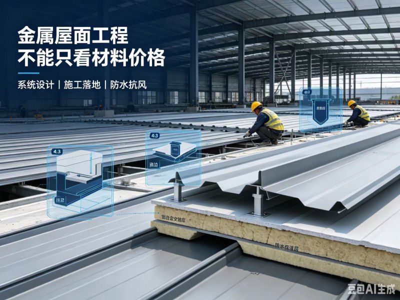 为什么金属屋面工程不能只看材料价格?从系统设计到施工落地的综合分析