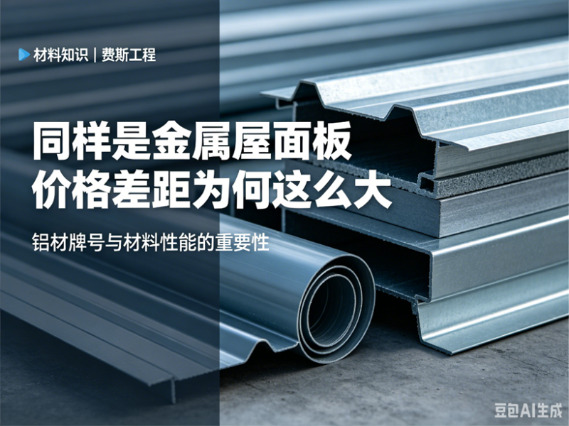 为什么同样是金属屋面板,价格差距会这么大?铝材牌号与材料性能的重要性